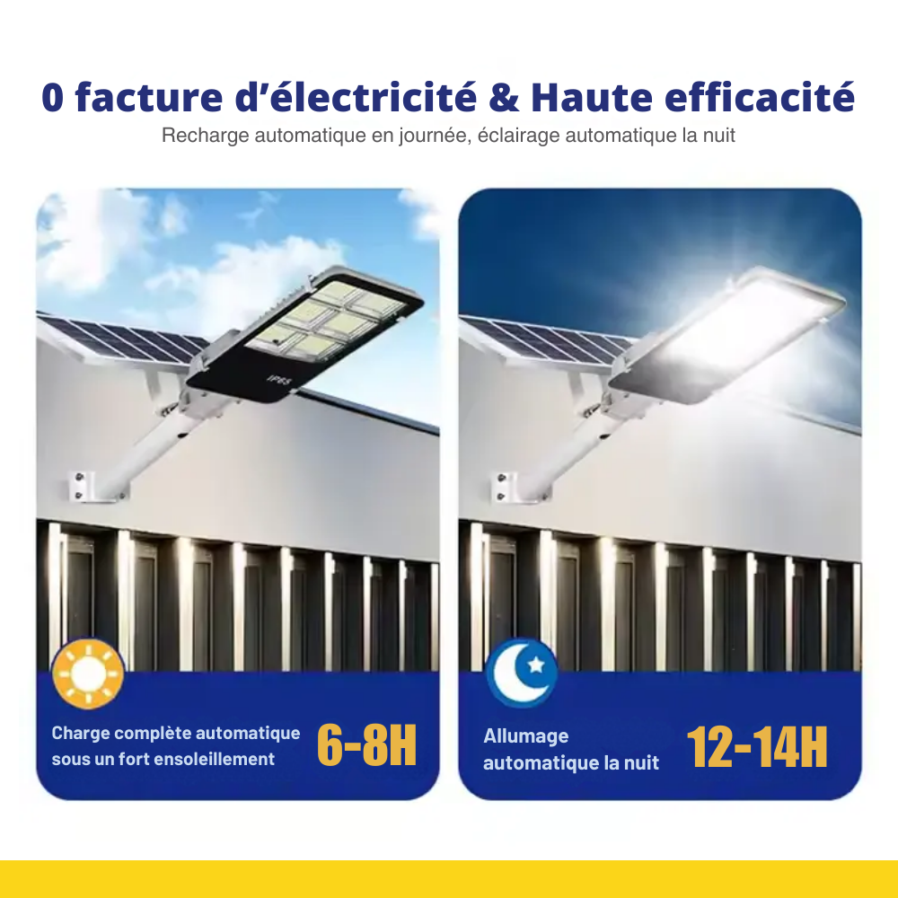 Lampadaire Solaire Intelligent - BLAZE
