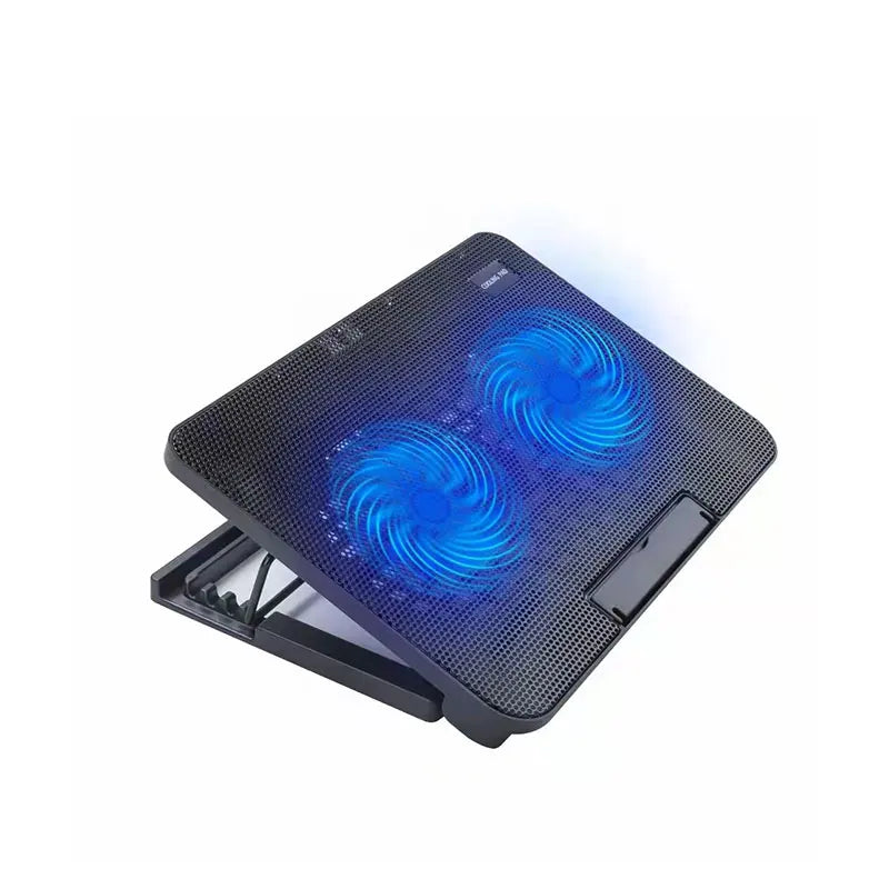 Support D'ordinateur portable Avec 2 ventilateurs de refroidissement intégrés