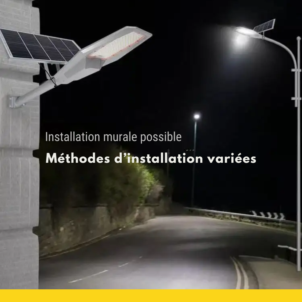 Lampadaire Solaire Intelligent - LUMIA