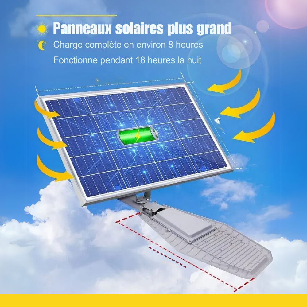 Lampadaire Solaire Intelligent - LUMIA